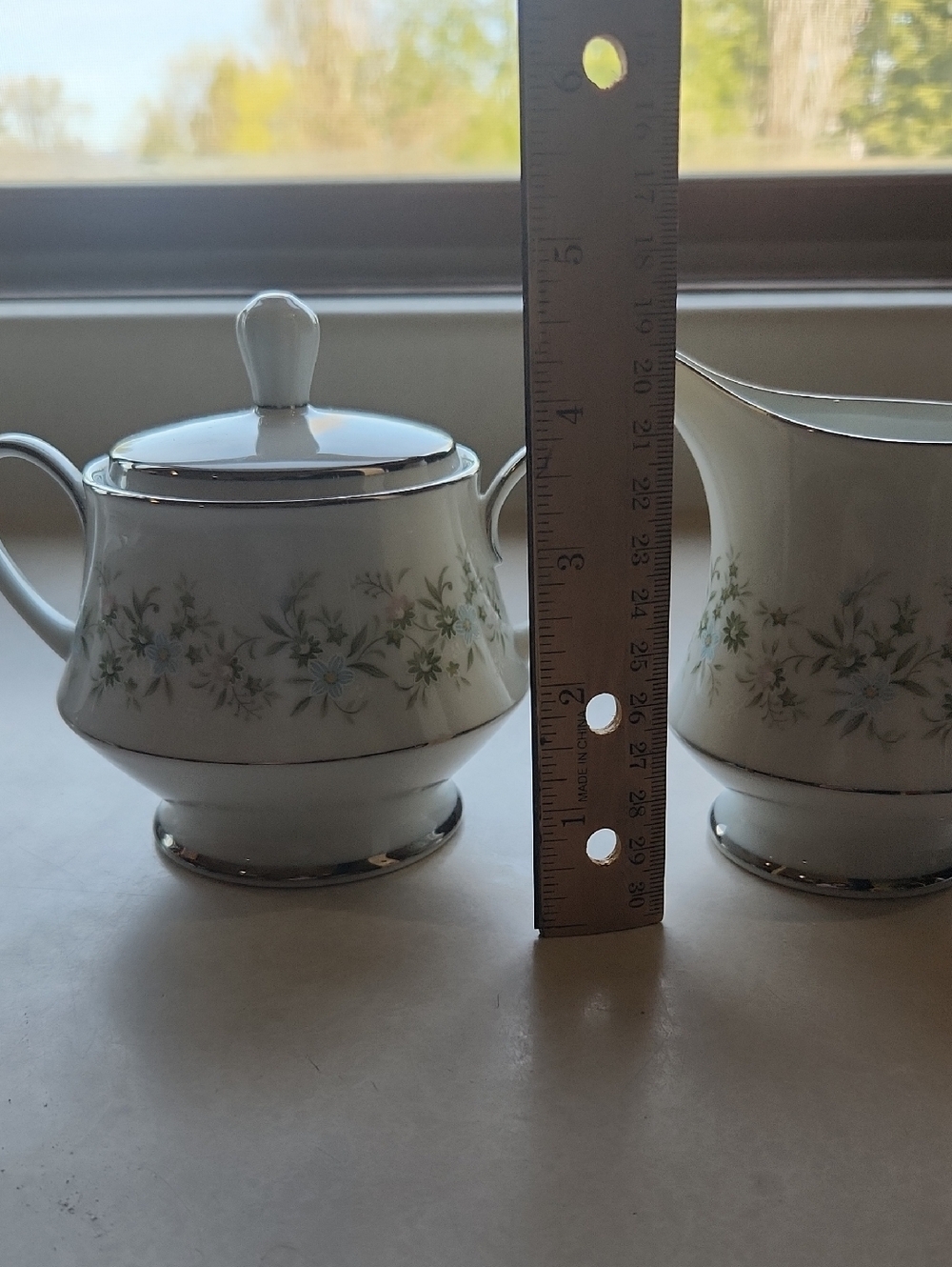 Vintage Noritake Savannah Pattern Made In Japan With Platinum Rim - Picture 9 of 9